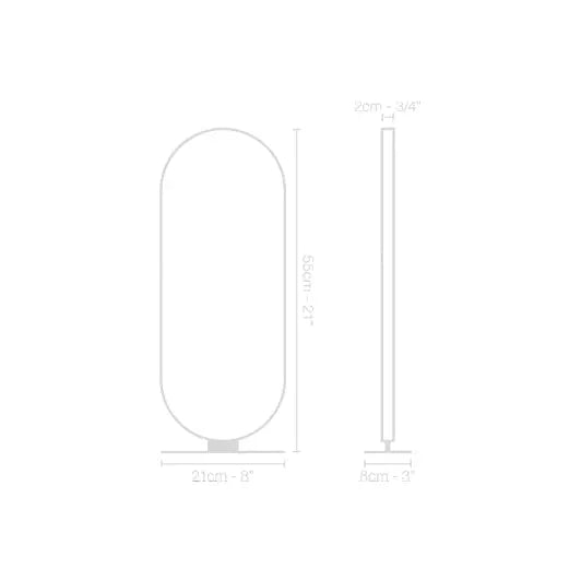 Oval Table - Table Light - JANGEORGe Interiors & Furniture