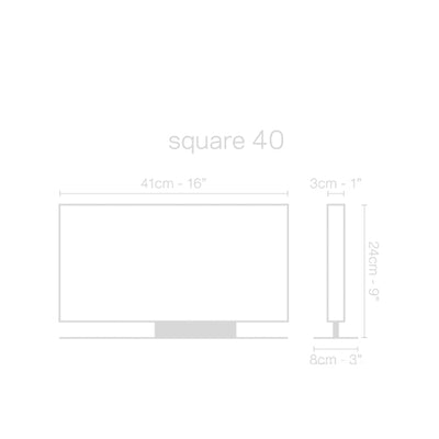 Square 40 - Table Light