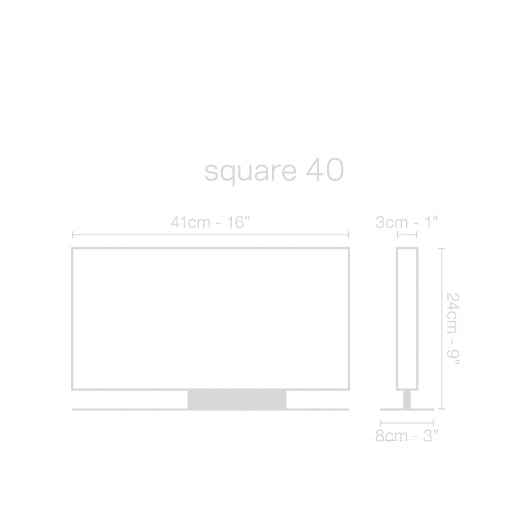 Square 40 - Table Light