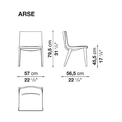 Acanto - Chair 57cm (ARSE)