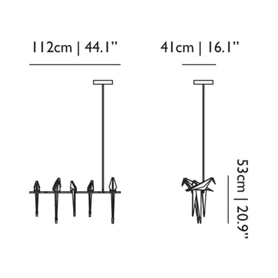 Perch Light Branch - Suspension Pole