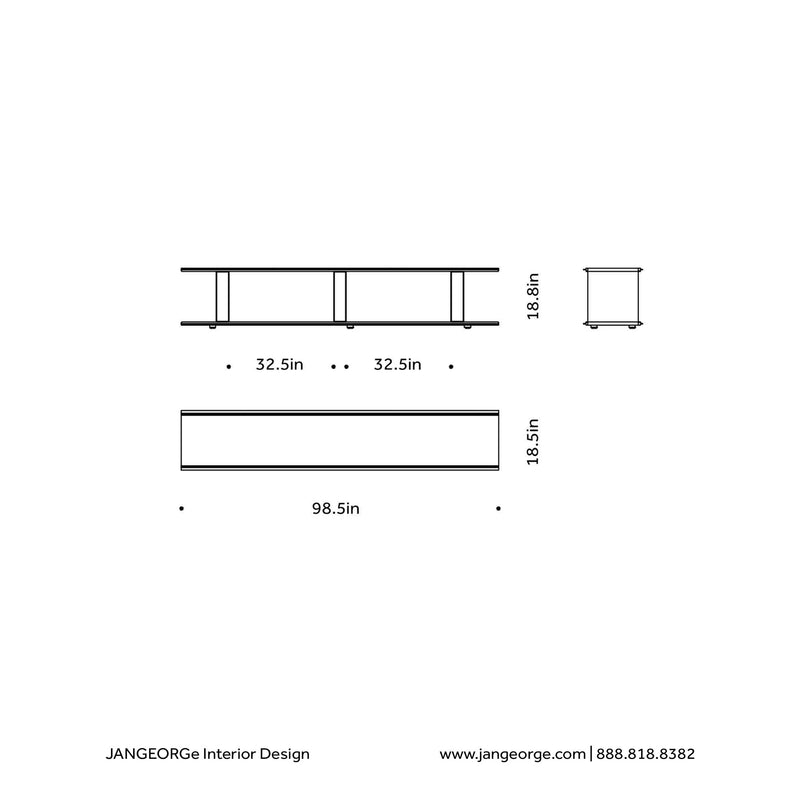 JANGEORGe Interiors & Furniture Moroso Frame-Shift Bookcase A Diagram
