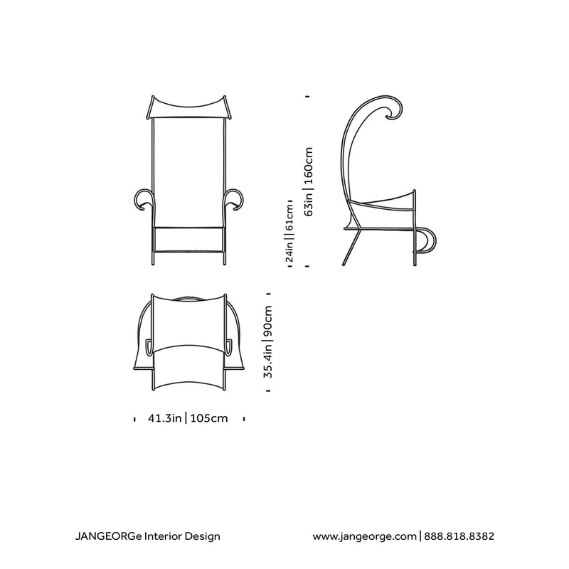 JANGEORGe Interiors & Furniture Moroso Shadowy Armchair
