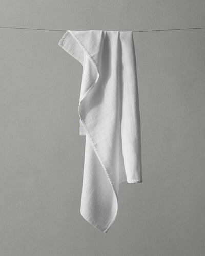 JANGEORGe Interiors & Furniture Society Limonta Kur Bath Towel Bianco