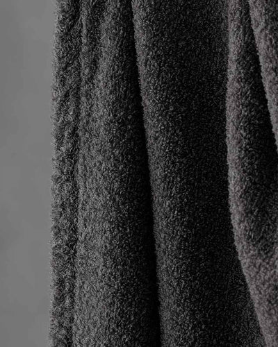 JANGEORGe Interiors & Furniture Society Limonta Linge Bath Towel Anthracite
