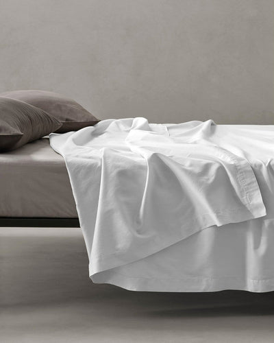 JANGEORGe Interiors & Furniture Society Limonta Peach Bed Sheet Bianco
