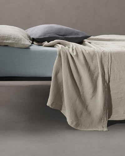 JANGEORGe Interiors and Furniture Society Limonta Rem Flat Sheets Mastice