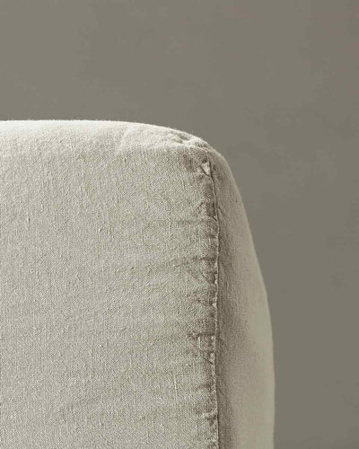 JANGEORGE Interiors & Furniture Society Limonta Rem Fitted Sheet Mastice